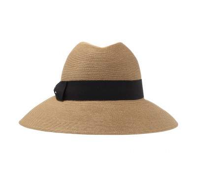Fedora hat - Cien - camel/black - travel hat