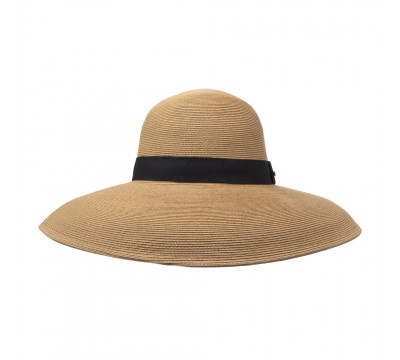 Wide Brim hat - Deborah - camel