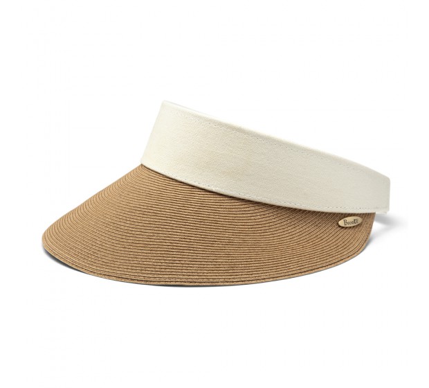 Bronté Sun visor - Evy - camel/ivory