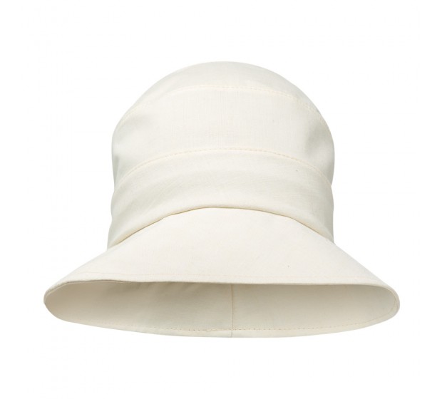 Bronté Cloche hat - Paula - ivory