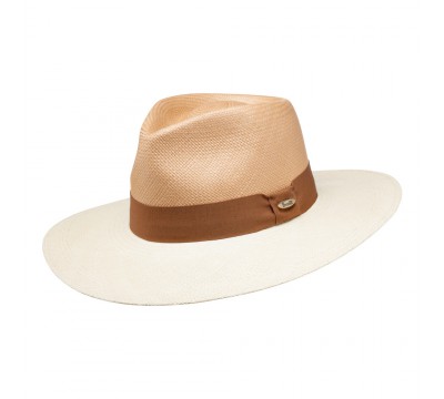 Fedora Hat - Sandra- Panama - Camel/natural