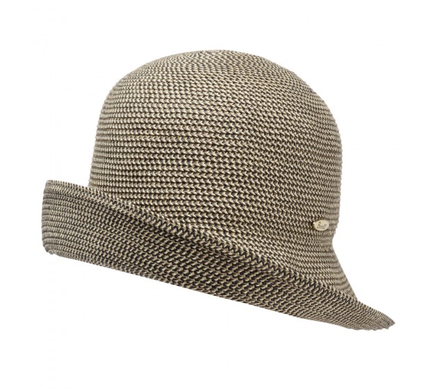 Bronté Bucket hat - Southwest - natural/black melange