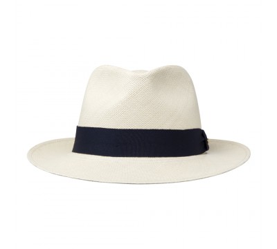Panama hat - Thomas - natural/navy