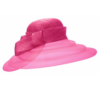 Ceremonial hat - Kasha - pink