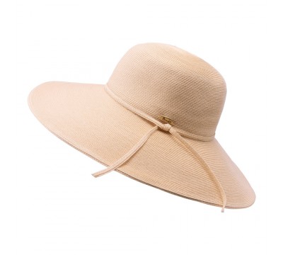 Wide Brim hat - Solange - peachy pink