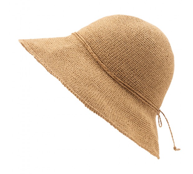 Bronté Wide brim hat - Brynn - camel