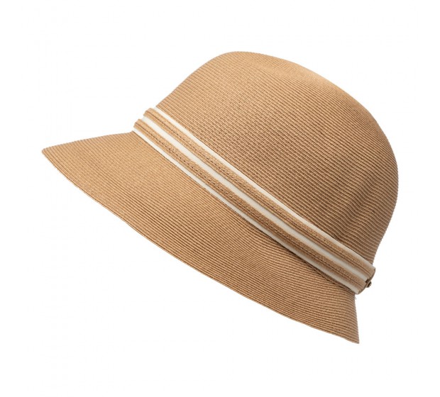 Cloche hat - Diana - camel