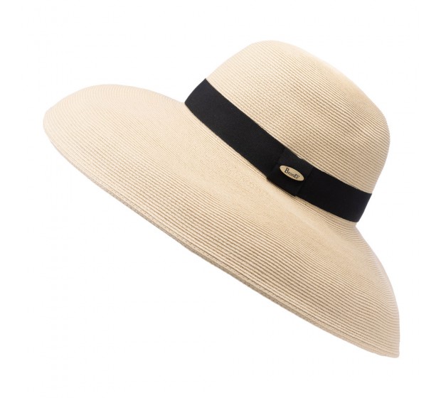 Wide Brim hat - Deborah - natural