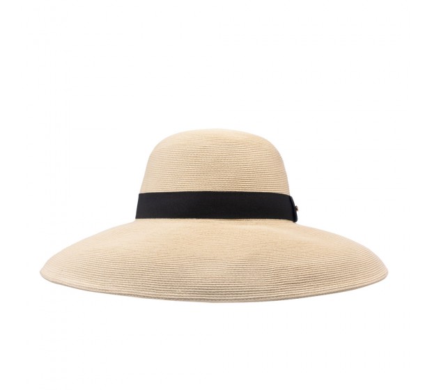Bronté Wide Brim hat - Deborah - natural
