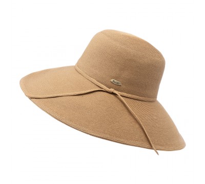 Wide Brim hat - Solange - camel