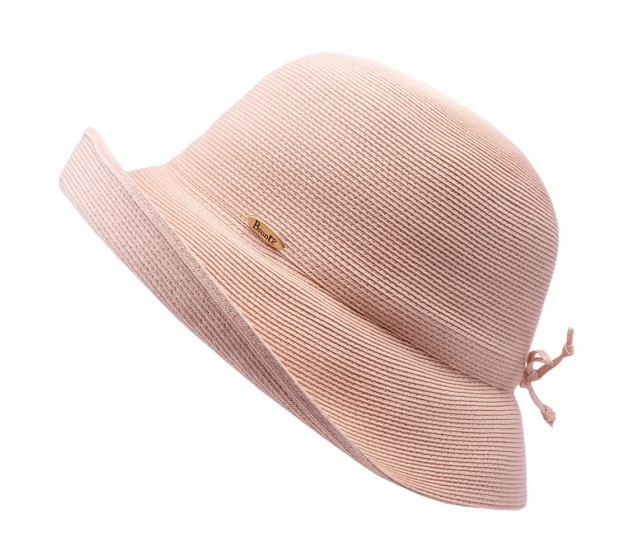 Cloche hat - Zoey - pastel pink