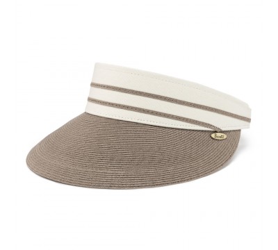 Sun visor - Britt - taupe/ivory