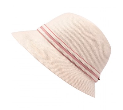 Cloche hat - Diana - rose pink