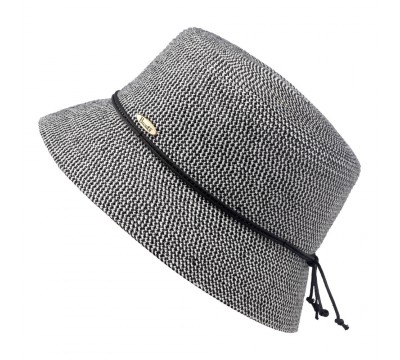 Bucket hat - Joy - black/white