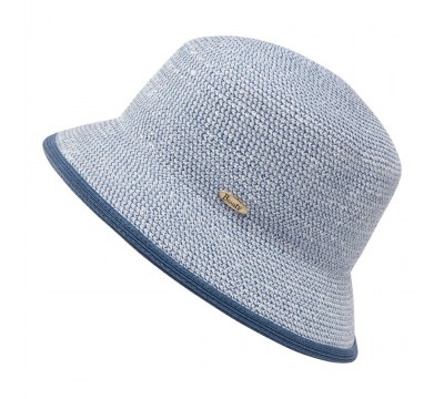 Bucket hat - Dayla - blue/white