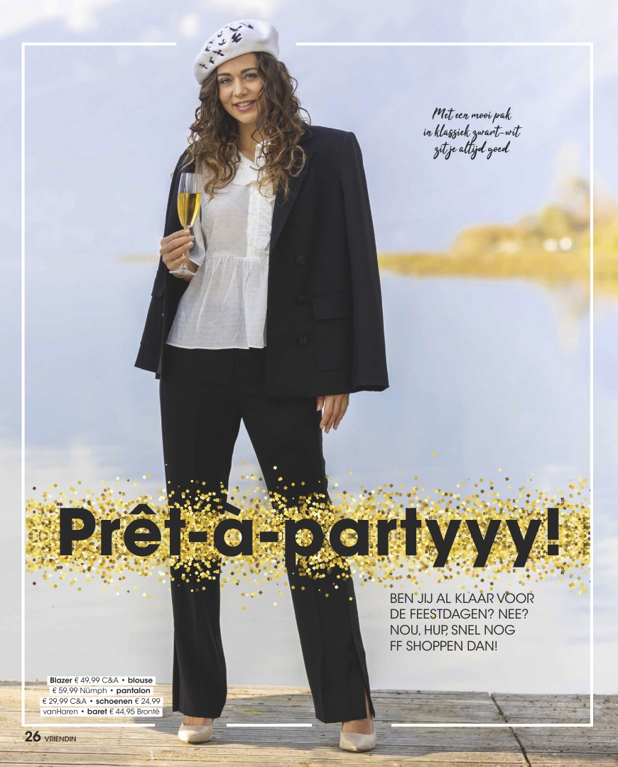 bronte beret Birdy in Fashion magazine Vriendin